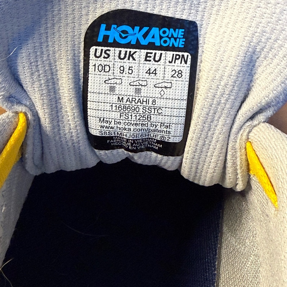 HOKA One One Arahi 8 Men’s Running Shoes - Picture 7 of 7